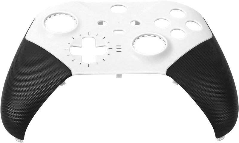 Ceozon Replacement Faceplate Cover Front Housing Shell Repair Accessories Kit for Xbox One Elite Controller Series 2 Included Joystick Rings White - Image 5